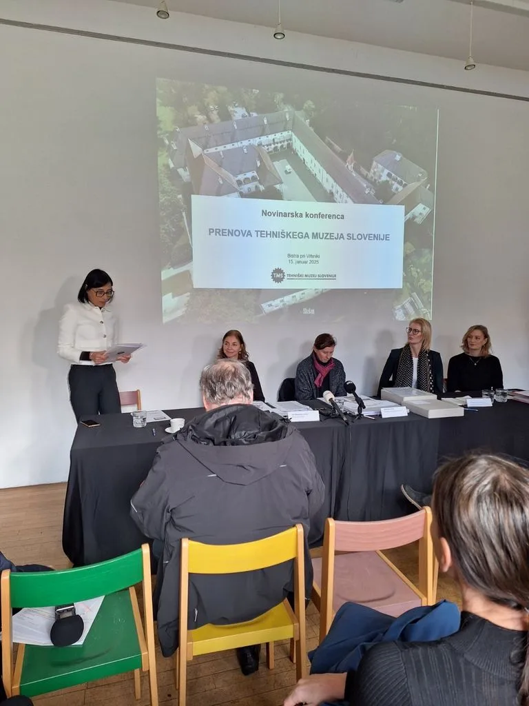 Tiskovna konferenca – Prenova Tehniškega muzeja Slovenije v Bistri