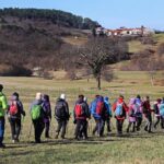 Februarski pohod Sončkov na Vrheh nad zgornjo Vipavsko dolino