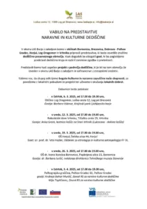 Predstavitev naravne in kulturne dediščine