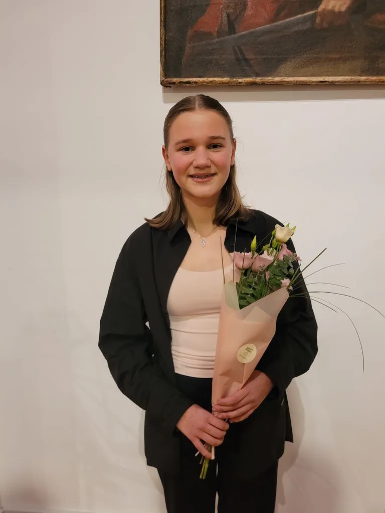 Predtekmovalni nastop flavtistke Eve Bogataj