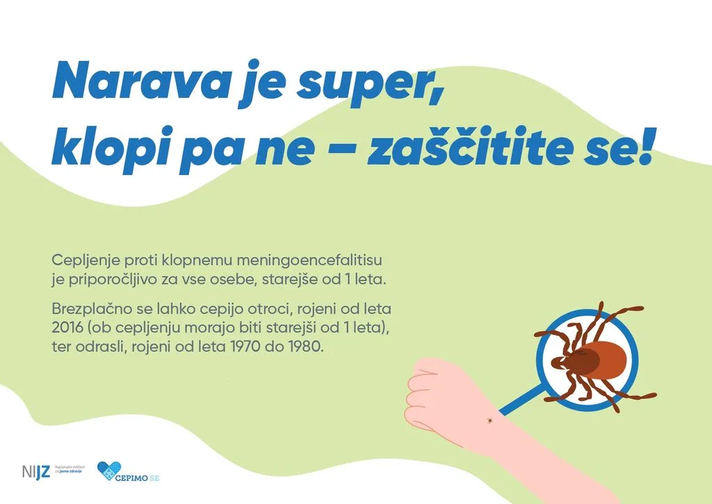 Zaščita poti klopom – CEPIMO SE!