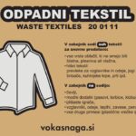 Zbiranje in ravnanje z odpadnim tekstilom v zbirnih centrih