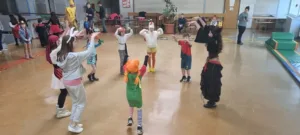 Pustni ples v Osnovni šoli Horjul