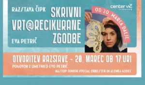 Center Vič vabi na                 ekskluzivno umetniško razstavo čipk