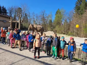 Obisk otrok v Živalskem vrtu v Ljubljani