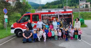Obisk pri gasilcih