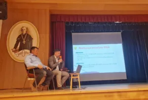 Srečanje s krajani v Polhovem Gradcu