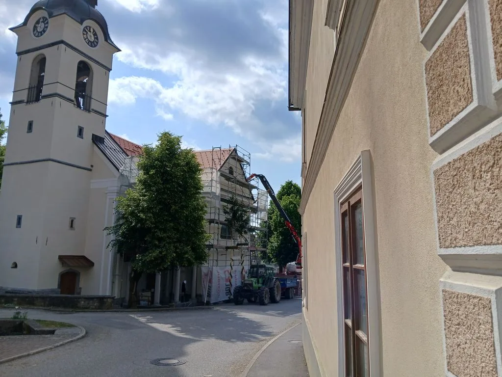 Obnova fasade in strehe na župnijski cerkvi