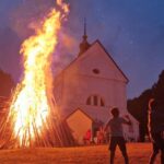 Maša za domovino in kresovanje