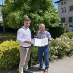 Priznanje srebrni grb 2025 Janezu Kušarju