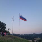 Na Kogeljču zaplapolala nova slovenska zastava