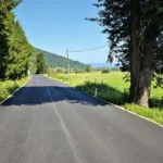 Prenova odseka regionalne ceste pri Dolu