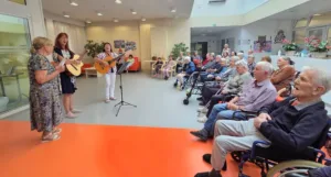 Razstava akvarelov v centru starejših Horjul