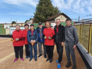 Končno ženska in moška balinarska ekipa v DU Vrhnika