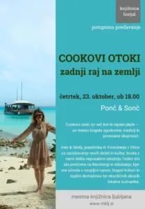 POTOPISNO PREDAVANJE – COOKOVI OTOKI