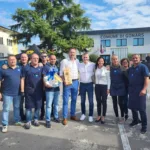 Župan Vrhnike na obisku v pobratenem mestu Gonars na tradicionalni prireditvi Festa d’autunno