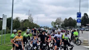 Fotoreportaža s kolesarskega vzpona na Pokojišče