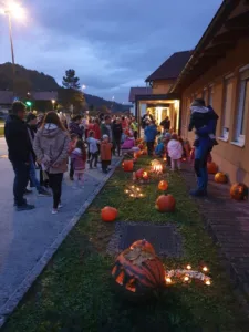 Bučijada v vrtcu ponovno polepšala jesenski večer