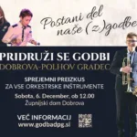 Postani del naše (z)godbe!