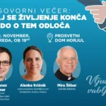 Vabilo na pogovorni večer Kdaj se življenje konča in kdo o tem odloča?