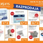 Akcijska razprodaja v podjetju Barjans d.o.o.