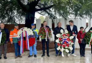Župan položil spominski venec v Gonarsu