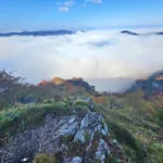 Na razgledno         točko mimo Krimščka