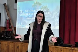 Predavanje o Plečnikovem spomeniku NOB na Bregu