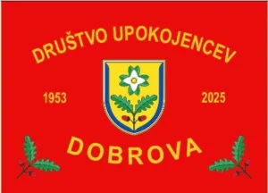 Zahvala DU Dobrova ob slovesnem razvitju prapora