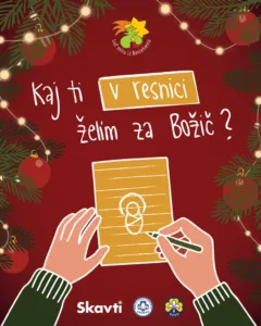 Luč miru iz Betlehema 2025: Kaj ti v resnici želim za Božič?