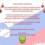 Voščilo Občine Dobrova-Polhov Gradec