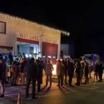 Prižig prazničnih lučk na Dobrovi