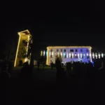 Prižig prazničnih luči pri Polhograjski graščini