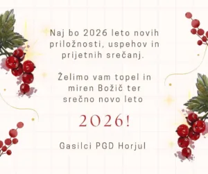 Voščilo PGD Horjul