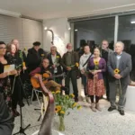 Mateja Bitenc na regijski tematski razstavi v Galeriji JSKD Kočevje