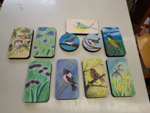 Likovna sekcija KUD-a Kosec v tem letu zelo aktivna