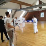 Borovniški karateisti sodelovali na snemanju mladinskega filma