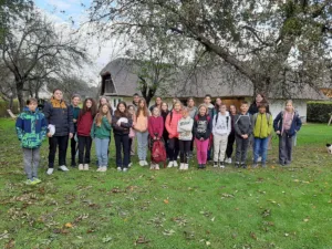 Ekskurzija učencev geografskega krožka v Prekmurje