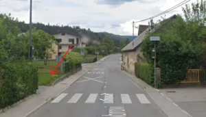 Umirjanje prometa v Brezju