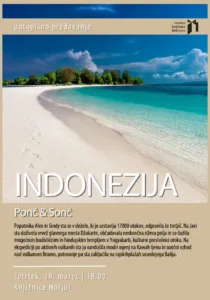 POTOPISNO PREDAVANJE – INDONEZIJA