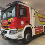 V Borovnico je pripeljalo novo gasilsko vozilo