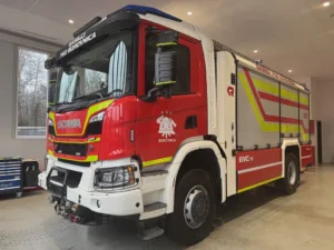 V Borovnico je pripeljalo novo gasilsko vozilo