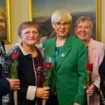 Prostovoljke programa Starejši za starejše obiskale Predsedniško palačo