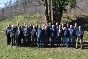 V Polhovem Gradcu srečanje nekdanjih funkcionarjev gasilskih zvez regije Ljubljana