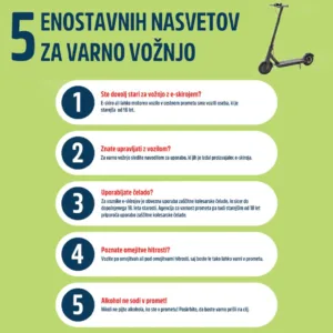 E- SKIROJI ODSLEJ ŠELE OD 15. LETA