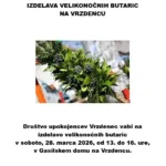 IZDELAVA VELIKONOČNIH BUTARIC NA VRZDENCU