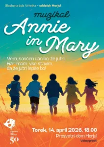 Vabljeni na muzikal “Annie in Mary”