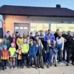 Spoznavno srečanje članov, ki ga je osvetlila luna