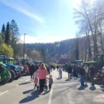 3. tradicionalni žegen traktorjev na Dobrovi