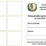 Pohodniški kartonček DU Borovnica